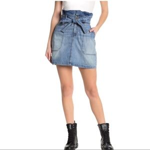 Free People Splendor In The Grass Denim Skirt 2